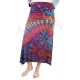 long tie dye skirt